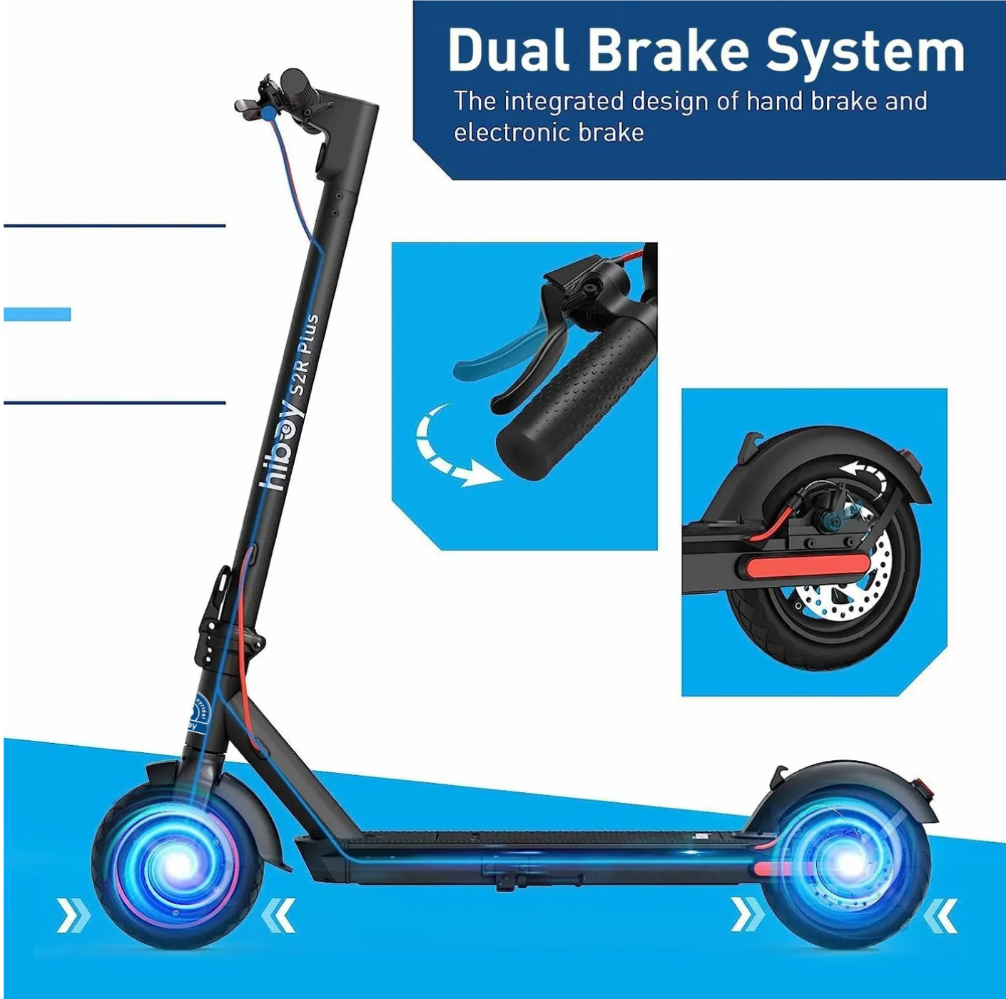 Hiboy S2R Plus Electric Scooter with Removable Battery