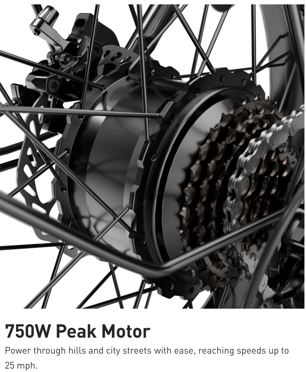 Hiboy EX6F Low-Step Foldable Electric Bike