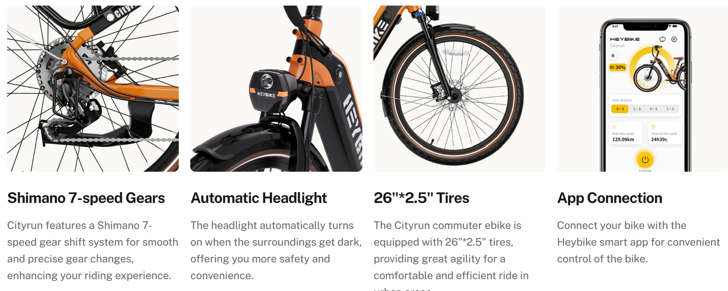 Heybike Cityrun Commuter