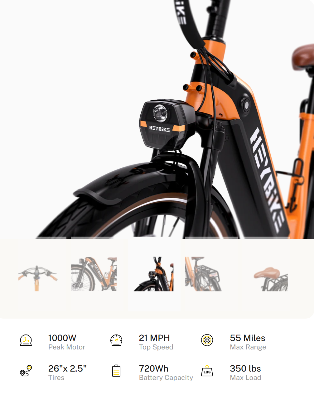 Heybike Cityrun Commuter