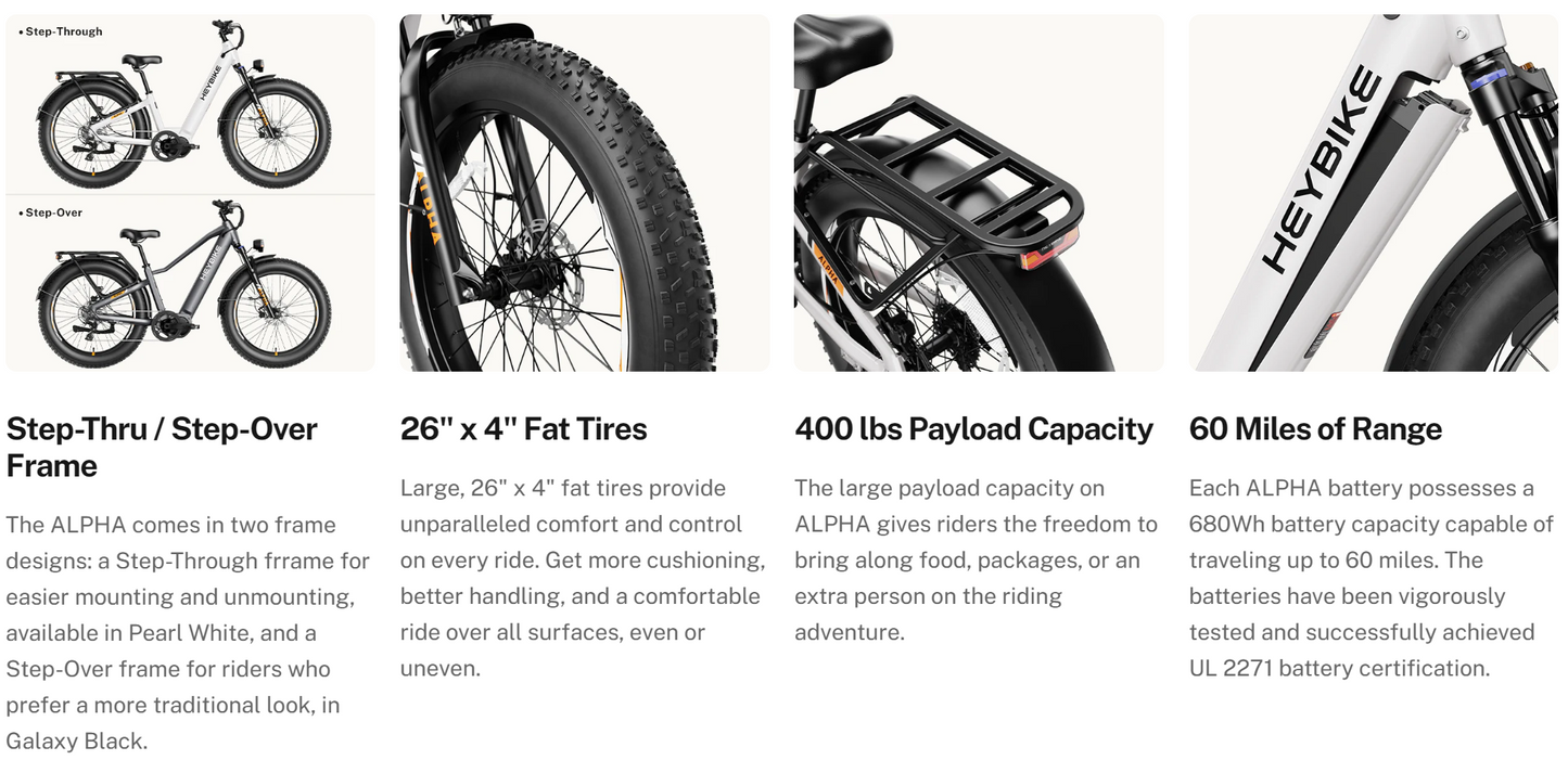 Heybike Alpha Ebike
