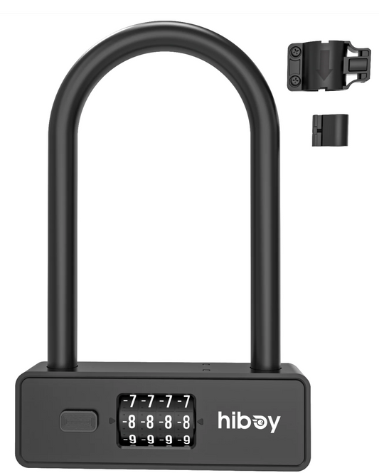 Hiboy Combination U-Lock for Scooter or Bike