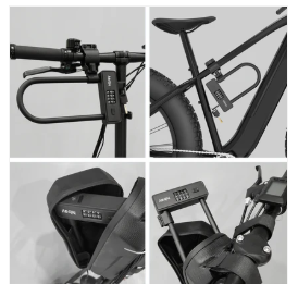 Hiboy Combination U-Lock for Scooter or Bike