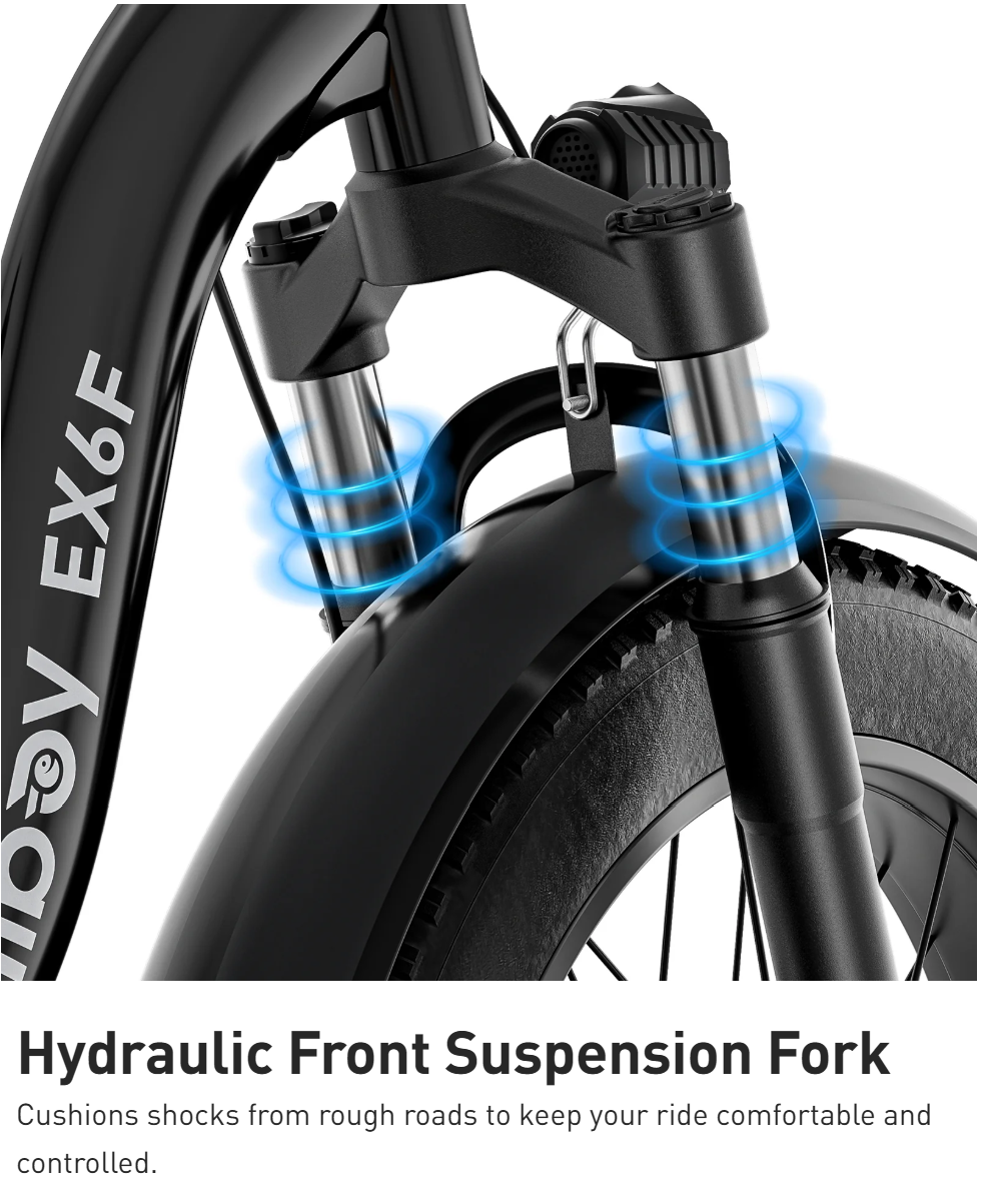 Hiboy EX6F Low-Step Foldable Electric Bike